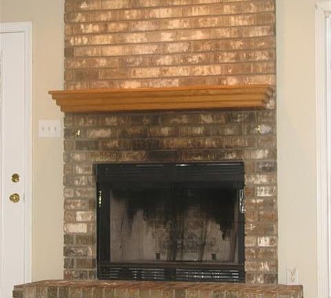 wood Burning Fireplace