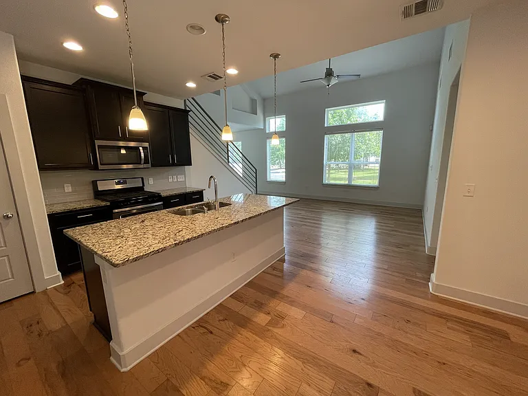 Granite Kitchen Bar, View to Greenbelt