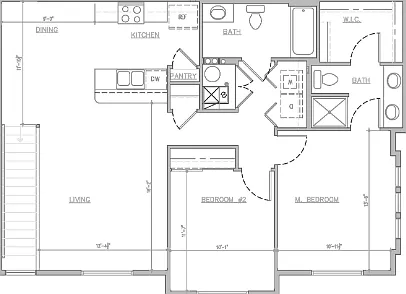 2 bed, 1060 sqft, $1,600 — Photo 2