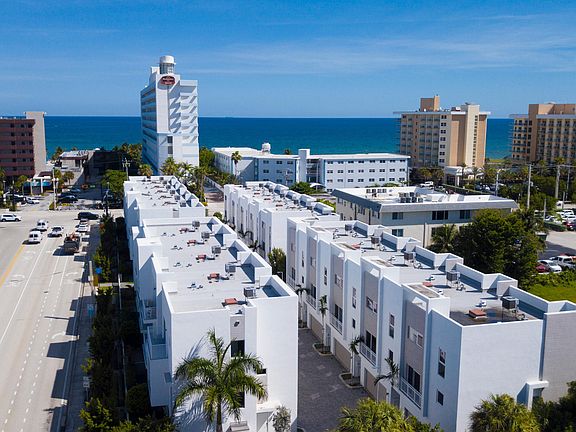 The building is only steps away from the ocean!