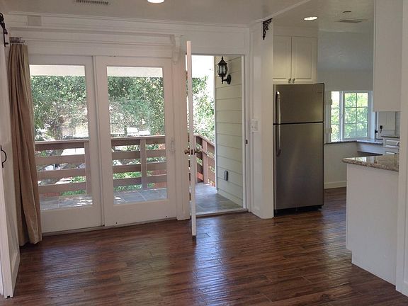 Living room looking out