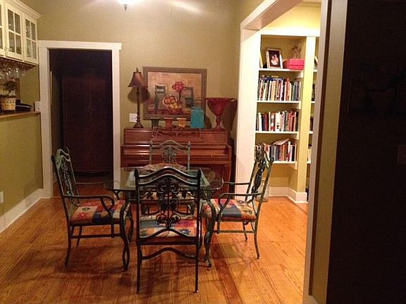 informal dining area