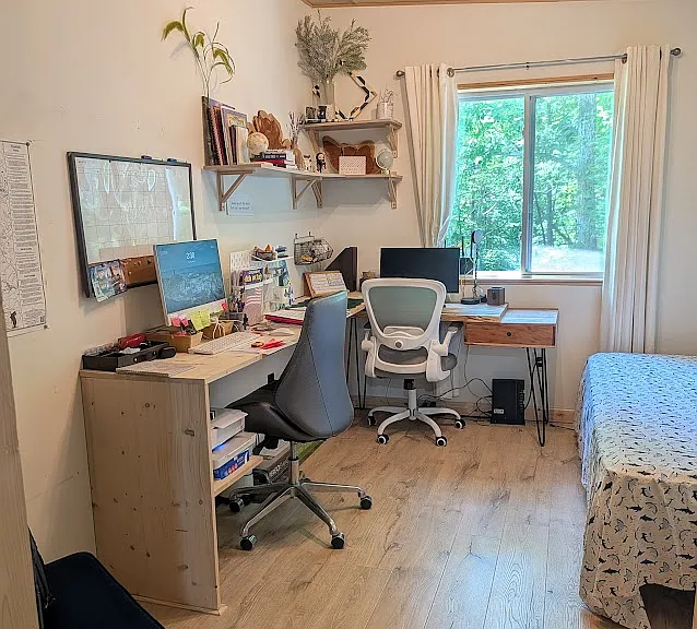 3rd Bedroom and office room