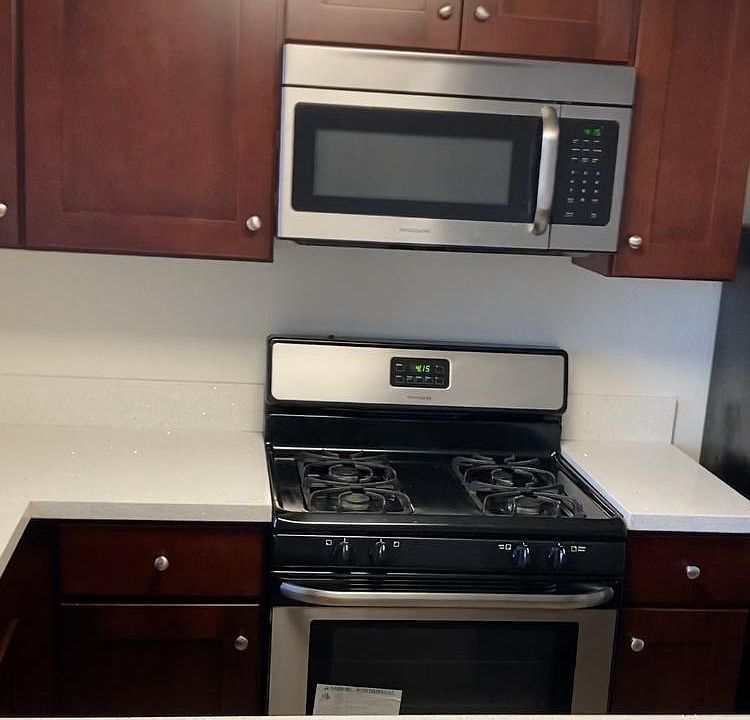 New appliances with central air and heat.