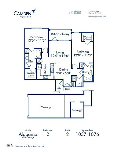 Floor plan Alabama - G