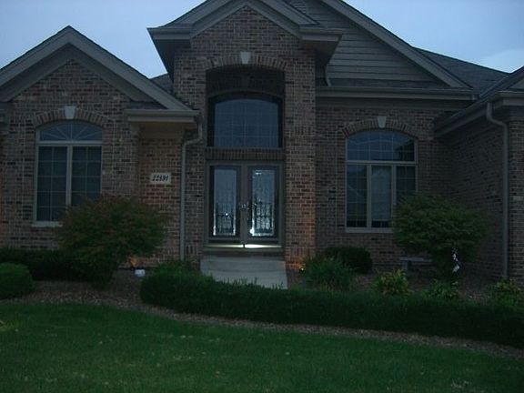 Grand entrance with Glass French Doors