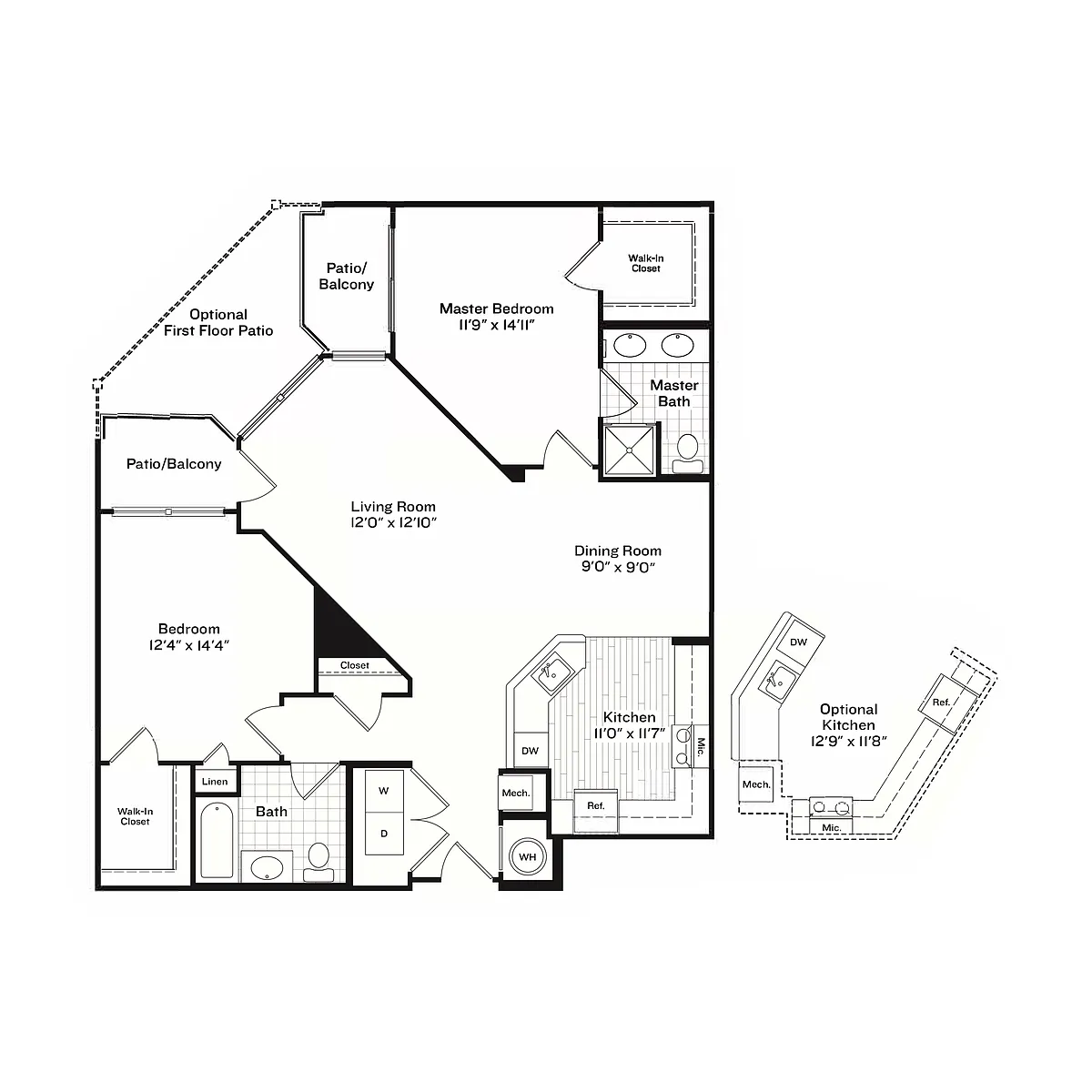 Floor plan Flagship 8