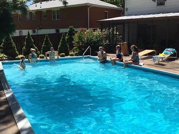 Pool was not opened in summer of 2018, however was these pictures are of 2017. Landscaping and pool area. Swim Things maintained pool. Receipts in supplements