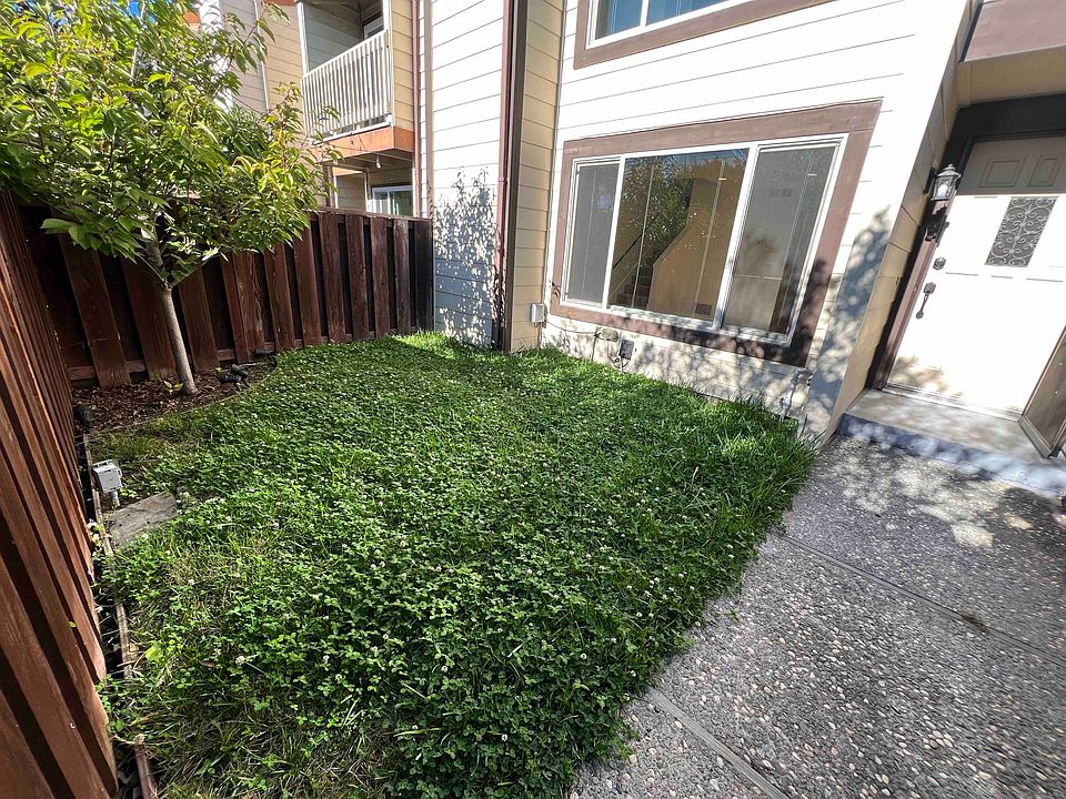 Front of house and front private patio