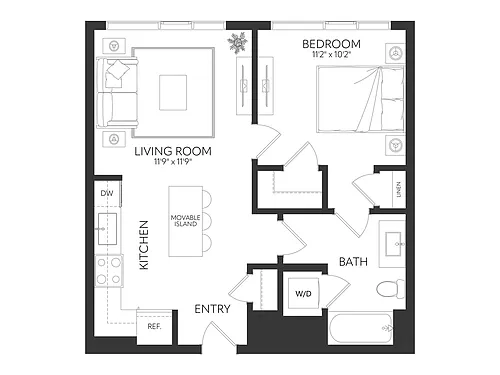 Floor plan A2