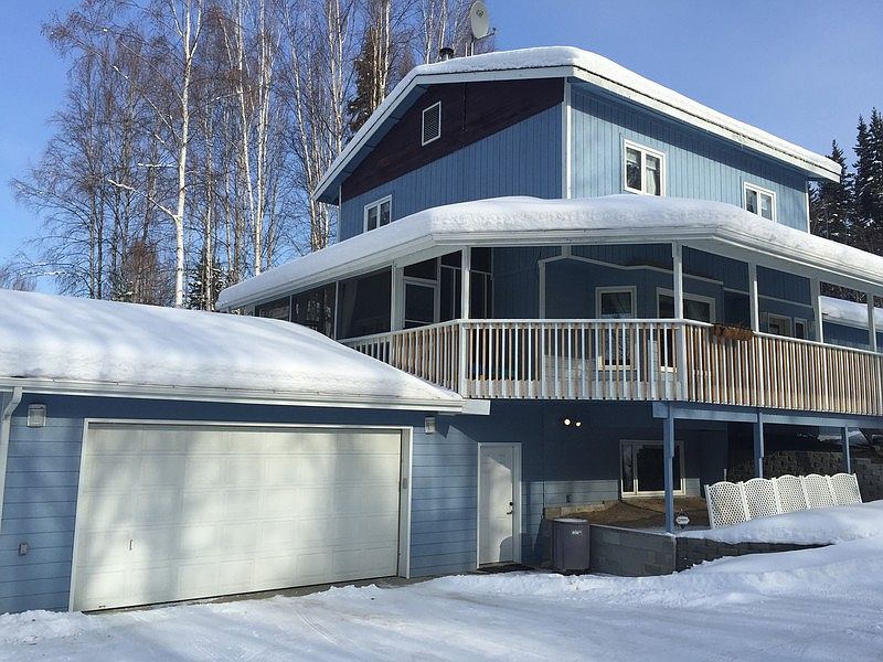 Winter House View