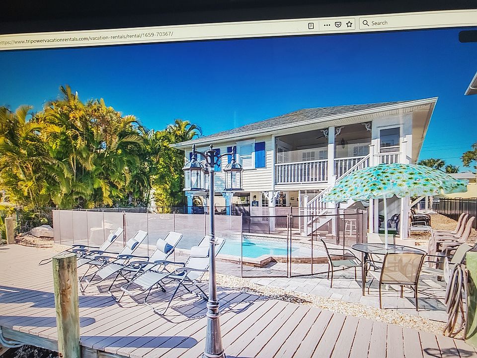 New pool view from dock