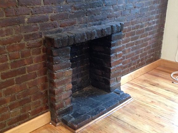 Deco fireplace