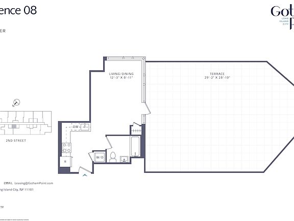 2nd image of 56-27 2nd St #1408