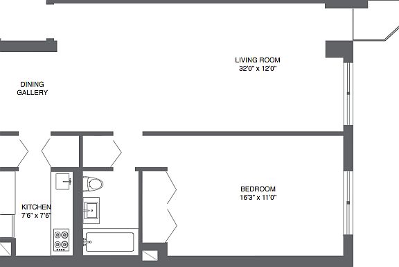 5th image of 77 W 15th St APT 3H