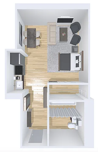 Floor plan studio 28