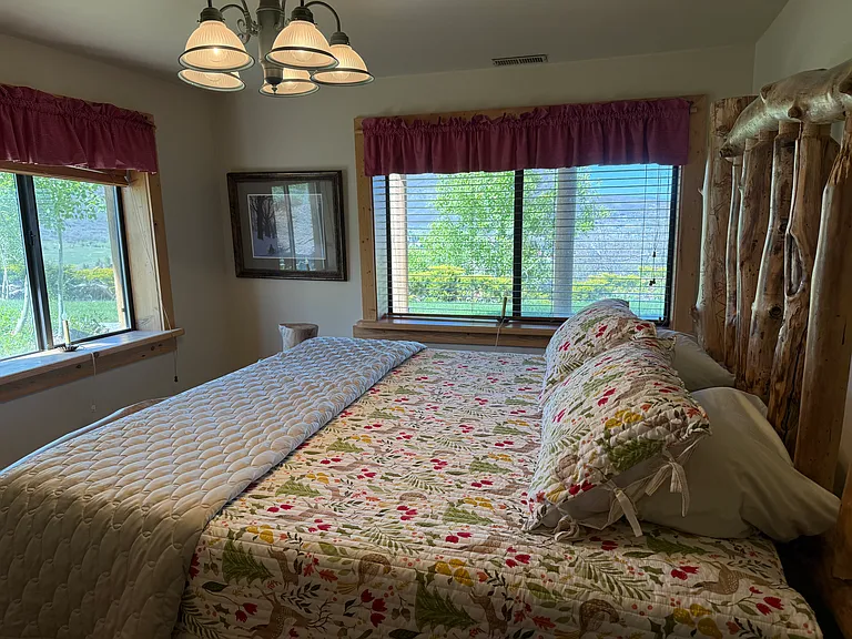 Basement master bedroom
