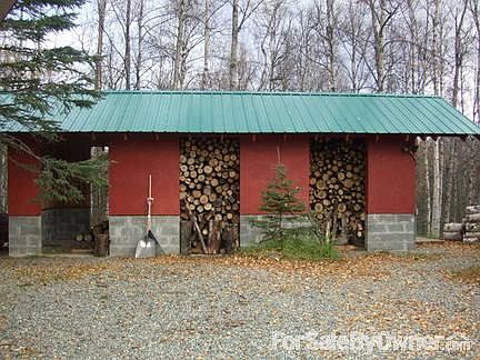 barn, I use it as a woodshed