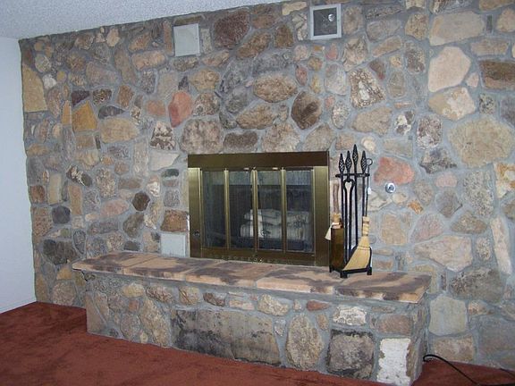 Rock, Propane Fireplace