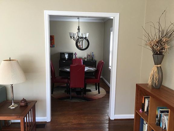 Living room, looking into dining area