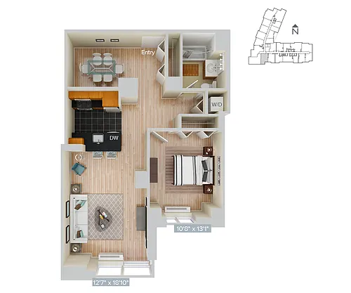 Floor plan Furnished-f-A24-827