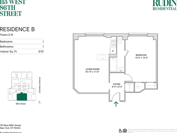 115 W 86th St, New York, NY