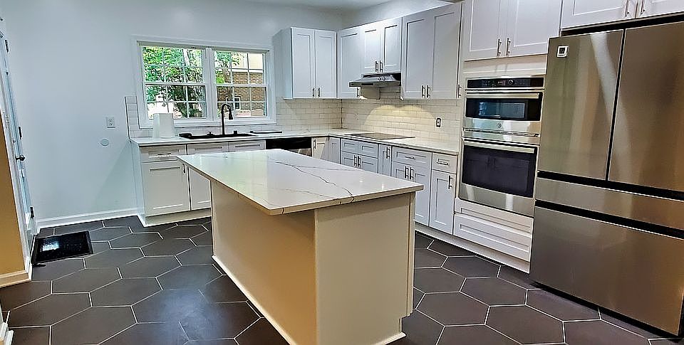 Newly remodeled kitchen