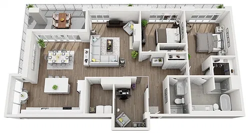 Floor plan A Floor Plan (PentHouse)