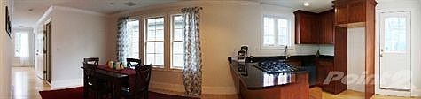 Kitchen & Dining Room restaged panoramic