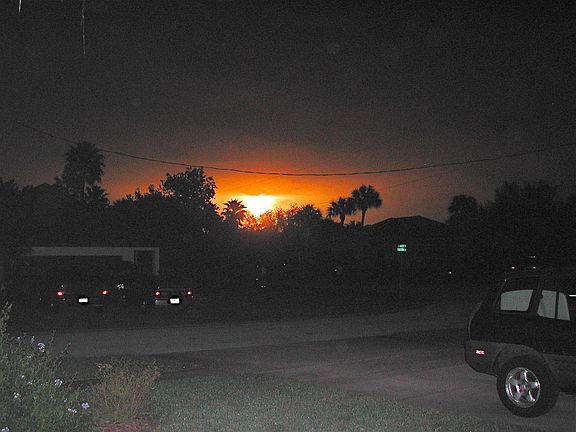 Night Shuttle launch