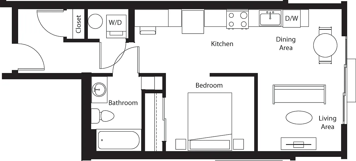 Floor plan Rapids A2