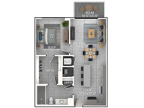 Floor plan A3f