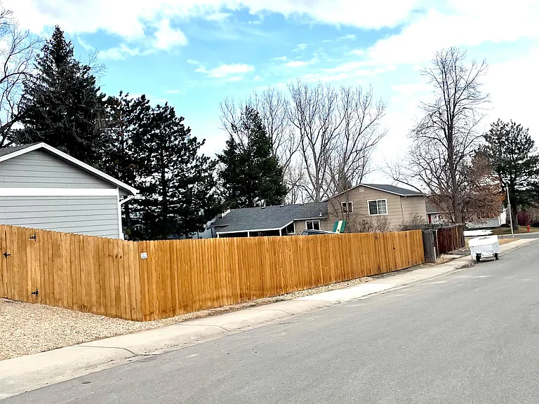 Fenced in backyard!