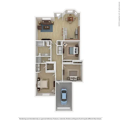 Floor plan The Huntington