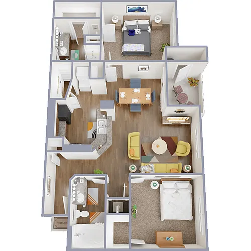 Floor plan B3