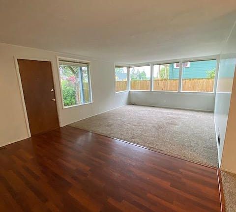entry and living room