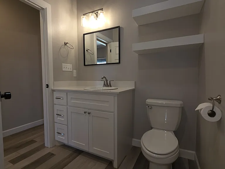 Main bath vanity