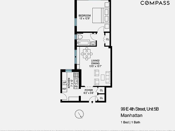 5th image of 99 E 4th St APT 5B