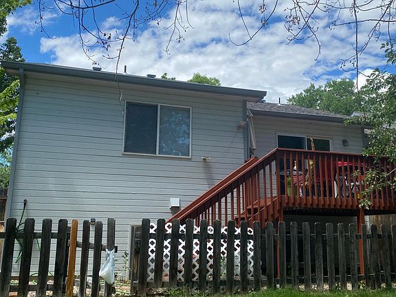 Rear of home