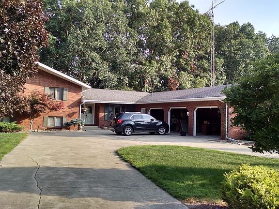Front and 3 car garage