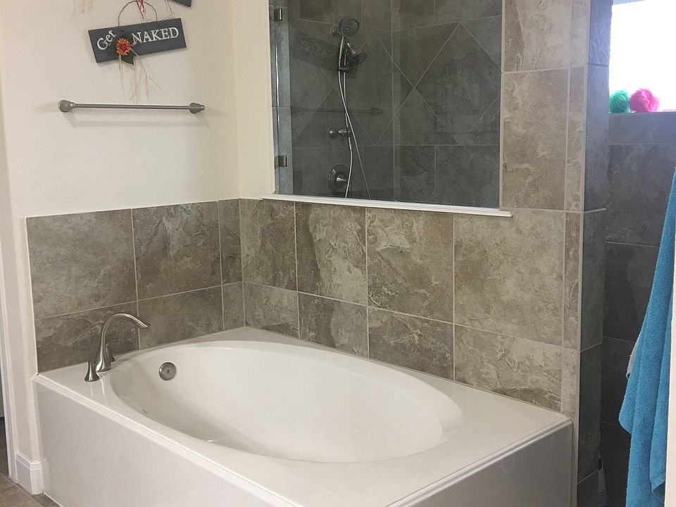 Master Tub and Shower
