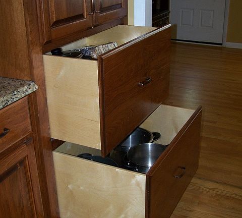 Large capacity drawers