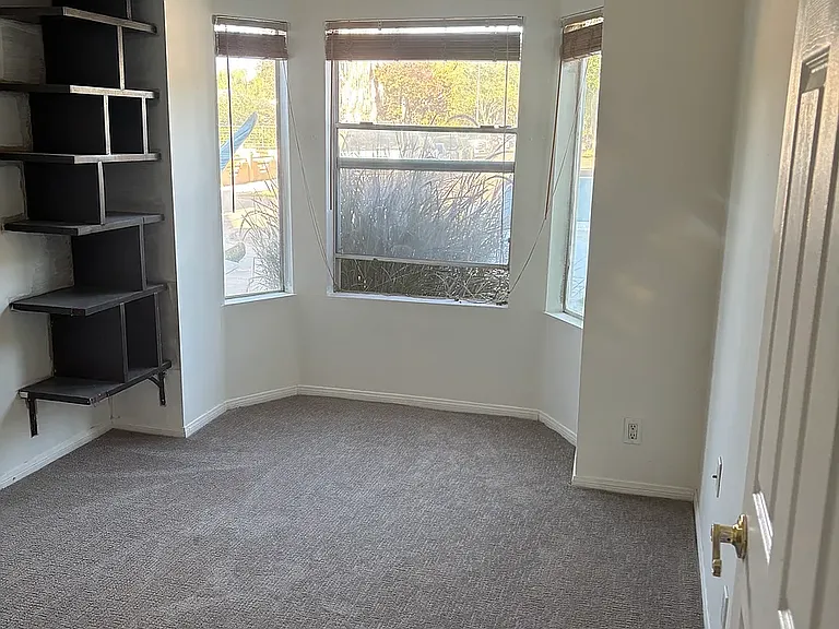3/4 bath off kitchen.