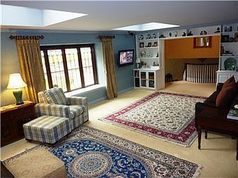 Bright Living Room with New Skylights