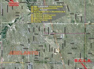 0 Desert Flower & Richardson Ave, Adelanto, CA 92301