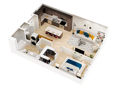 Floor plan Miller