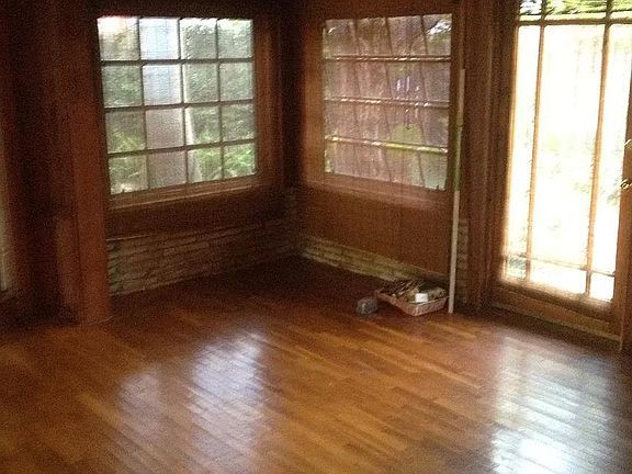 Living room with hardwood floors.