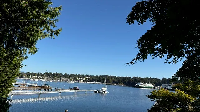 Forever changing views of harbor and ferries