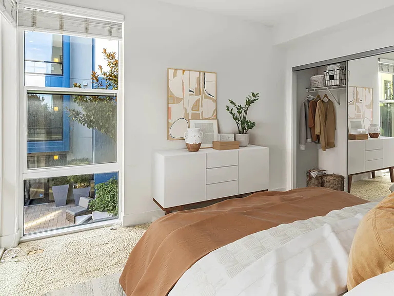 Carpeted Bedroom