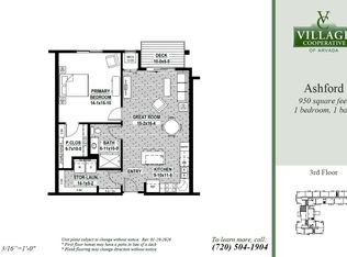 Ashford Plan, Village Cooperative of Arvada (Active Adults 62+), Arvada, CO 80004